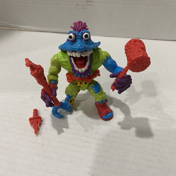1991 Vntg Teenage Mutant Ninja Turtles WYRM action figure NEAR COMPLETE -Read - Picture 1 of 3